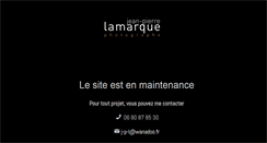 Desktop Screenshot of lamarque-photo.com