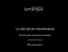 Tablet Screenshot of lamarque-photo.com